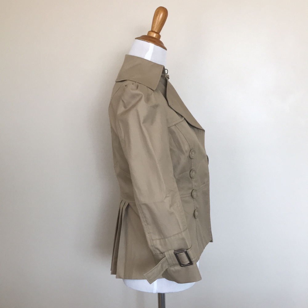 Classic Tan Women's Blazer - Picture 2 of 7